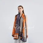 Fashion Long Good Quality Smooth Classic Fashion Female Long Polyester Other Scarves For Women Stylish