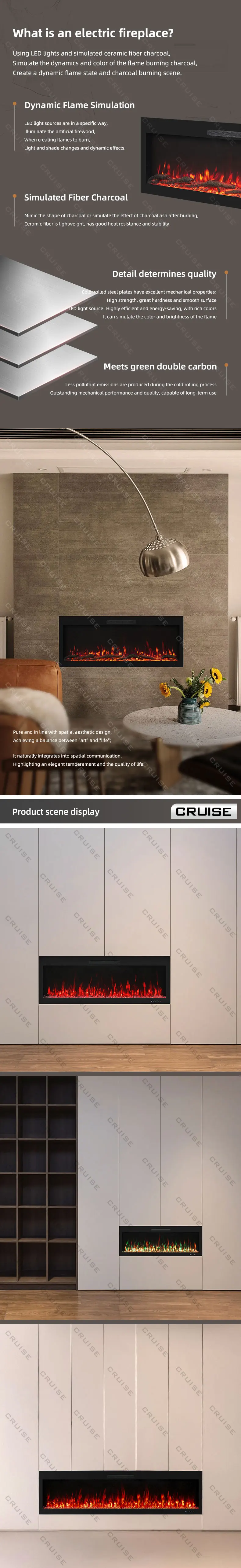 Electric Heater, CRUISE, Wall - detail 4