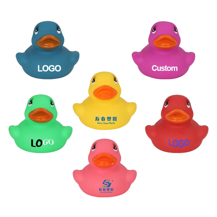 Festival Gift Plastic Rubber Ducky Stylish Vinyl Bulk Bath Duck Toys 5