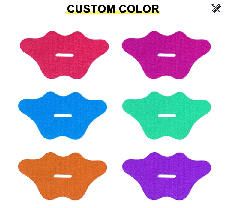 Bamboo Silk Mouth Tape for Sleeping Sleep Strips Nose Breathing Cute Lip Tape for Sleeping factory