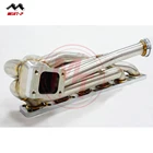 Exhaust Manifold MERTOP RACE SS304 3mm Thick Top Mount 38mm OD Exhaust Manifold For E36 325i 328i 1992-1998