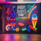 Rebow Drop Shipping Manufacturer Free Design Flexible IP68 Waterproof 12V 24V Custom LED Neon Signs
