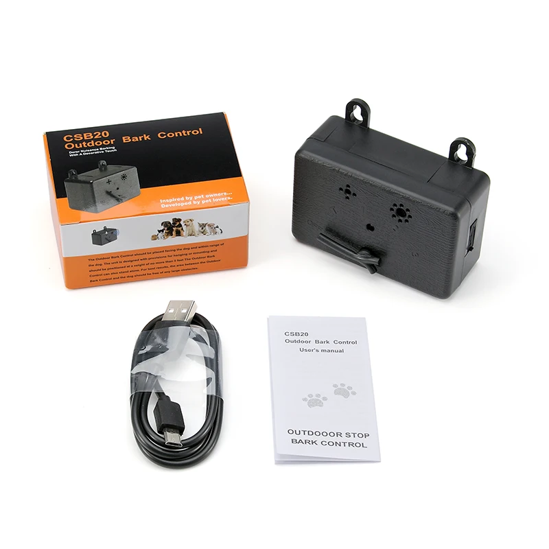 outdoor bark control device