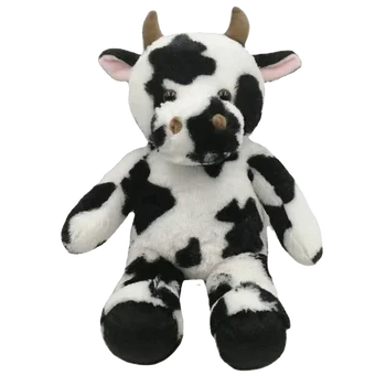Wholesale Custom plush stuffed toys baby OEM/ODM Lovely farm animals soft stuffed soft toy cow plush toy for kids