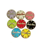 Golf Hard Magnetic Enamel Golf Tree Club Ball Marker