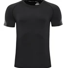 T-shirt Quick Dry Casual Custom Breathable Stretchable Fitness Printing Blank Men's T-shirt