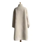Sheep Wholesale Custom Oversize Teddy Bear Fur Women Sheep Shearling Jacket Plus Size Teddy Coat