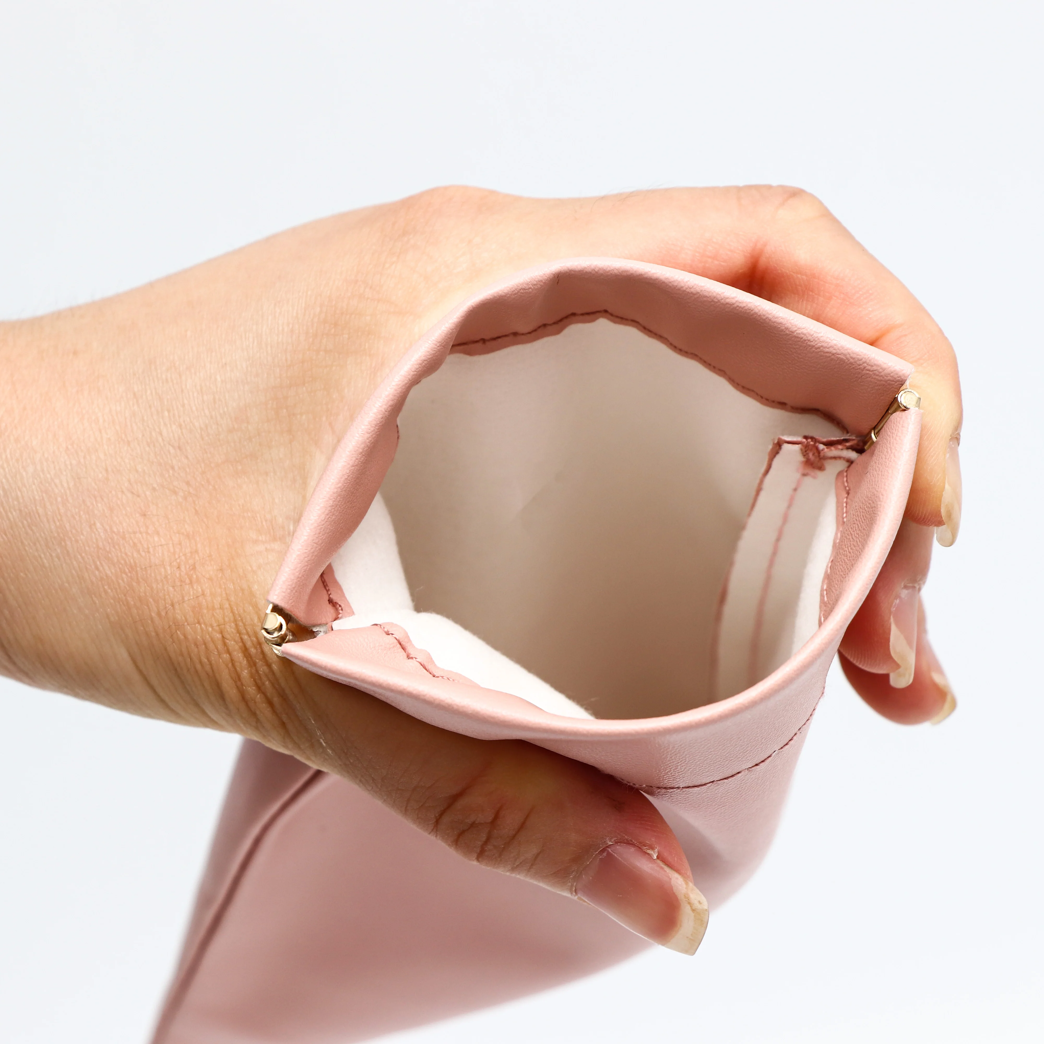 Leather Eye Glasses Pouch / Sunglasses Case Bag Holder Soft Leather Glasses Bags Microfiber Glasses Pouch 6