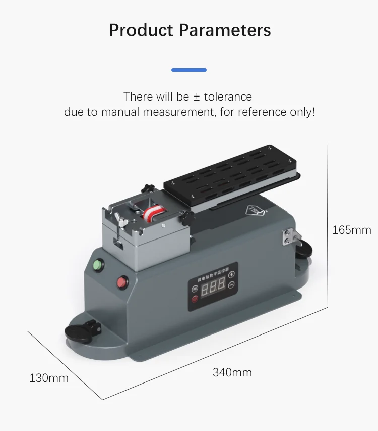 TBK 988X Heating LCD Separating Machine Screen Glass OCA Polarizer Glue Removal Separator Heating Platform for Phone LCD Display