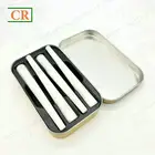 Metal Box Locking Metal Box Compliant Child Resistant Locking Mechanism Metal Box With Holder For 4 Prerolls Packs