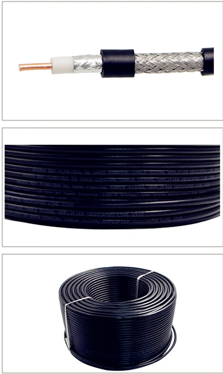 High Frequency Low Loss Signal Antenna RF LMR240 RG58 RG8X Coaxial Cable