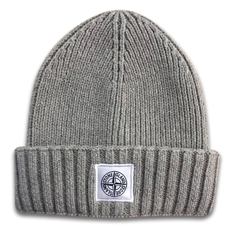 Acrylic Warm Knitted Winter Beanies Cap 