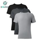 T Enerup Merino Wool Bamboo Modal Wholesale Casual Custom Keep Warm Short Sleeve Base Layer Plus Size Man T Shirt