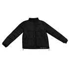 Coat Black Hitex Men's Jackets Padded For Spring Or Autumn Coat Factory Directly Made Normal Jacket Black