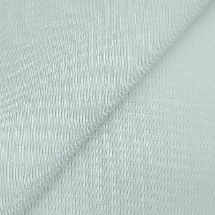 300GSM Plain Dyed Spandex Fabric Polyester and Cotton Material Scuba Knit Fabric for Garment factory