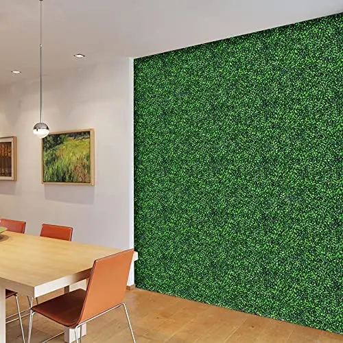 12Packs 20 X 20 Faux Grass Wall Panels HighDensity Boxwood Panels For
