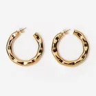 Gold Hoop Hoop Earring Women Eico 18K Gold Earrings Women Jewelry Hoop Gold Plated Filled Earrings 2020