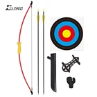 Toy Archery Recurve Bow Elong Recurve Youth Bow Arrow Kids Toy Archery Set