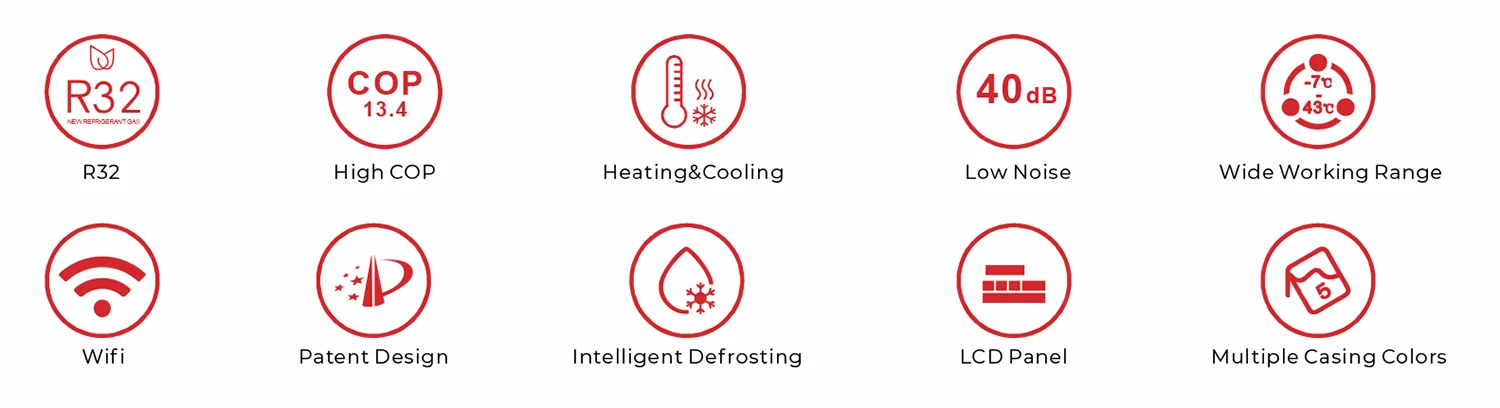 Heatpump Split Pool Heater, Pw040, 17kw, 40kw - detail 6