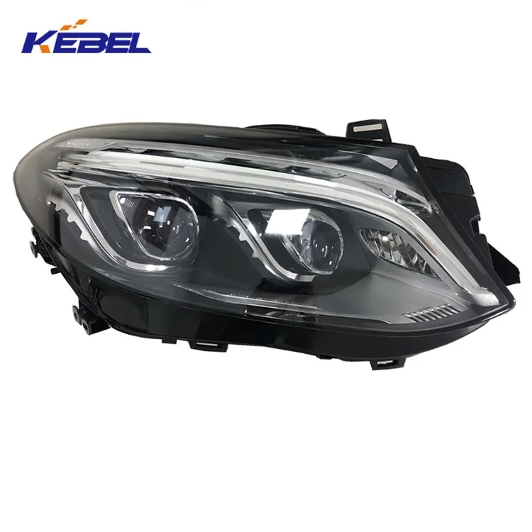 product auto parts led head lamps 1668200759 oem 1668200859 car head lights for mercedes benz gle class w166 2015 2016 2017 2018 2019-7