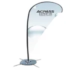 Promotion Custom Flags Promotion Teardrop Advertising Feather Beach Flag