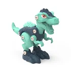 Christmas Gift Take Apart Electric Drill Create World Plastic Diy Christma Gift Dinosaur Toy