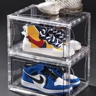Box 2021 New Plexiglass Sports Storage Case Clear Acrylic Sneaker Display Box For Running Shoes//