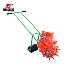Wheat Seed Drill TIANSHENG Manual Ox Corn Maize Wheat Soybean Planter Sowing Machinery Manual Seed Drill