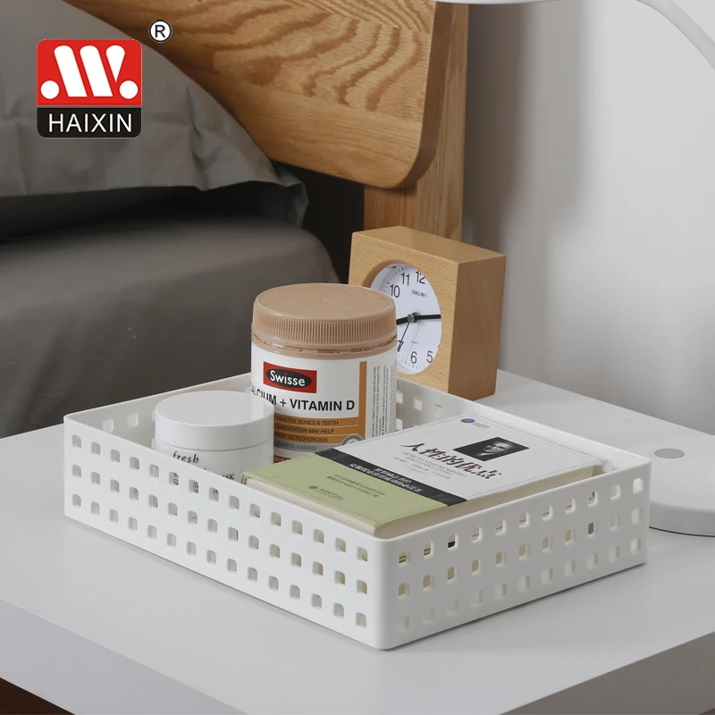 Sleek Modern Style Widely Used Durable Storage Plastic File Boxes For Office Home & Kitchen