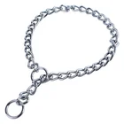 Metal Choke Collar High Quality Heavy Stainless Steel Metal Pet Chain Slip Chain Dog Training Choke Collar