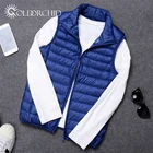 Down Vest New Fashion Mens Sleeveless Down Jacket High Quality Winter Jacket Vest For Men Puffer Jacket