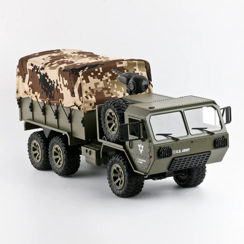 rc military truck with camera