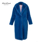 MEIDAO-010037 Ladies New Look Long Faux Fur Shearling Coats