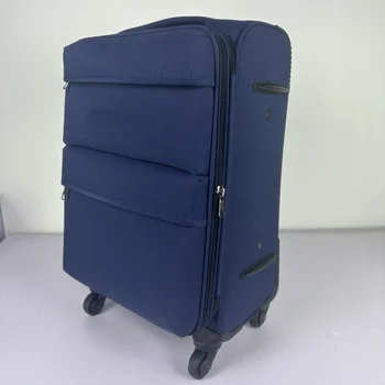 High Quality Oxford Expandable Spinner Wheel Luggage Waterproof Durable Suitcase with TSA Lock 20 Inch Safety Travel Suitcase