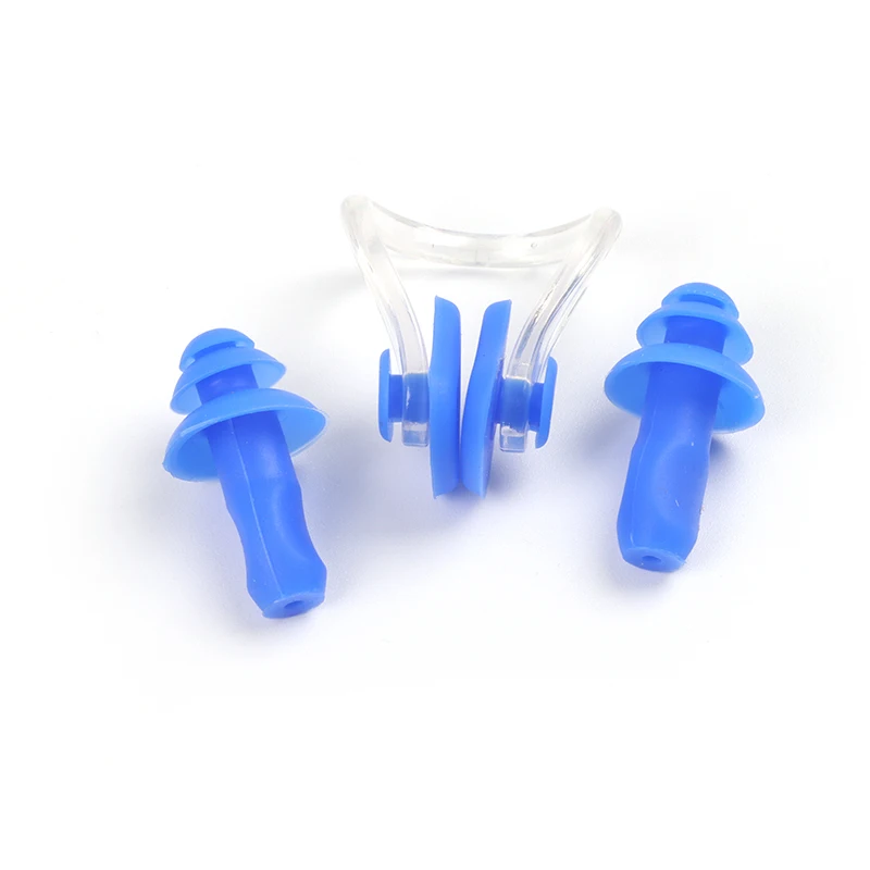 Comfortable Waterproof Silicone Swimming Nose Clip Plugs for Adults Women Men 