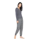 Sleepwear Plus Size Comfortable Satin Two-Pieces Sleepwear For Women