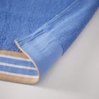 Towels Towel Custom Towels Bath Wholesale 100% Cotton Blue Plain Cotton Bath Towel