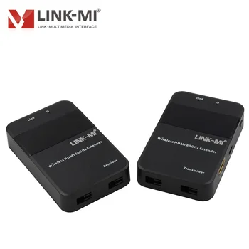 LINK-MI 30M/98FT 60GHz Wireless Audio/Video Transmitter and Receiver WIFI Wireless Extender HDMI Portable Uncompressed HD A/V