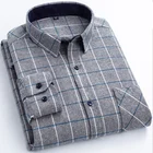 Check Shirt Cotton Check Shirts 100% Cotton Check Flannel Shirt Mens Casual Flannel Plaid Shirt For Men