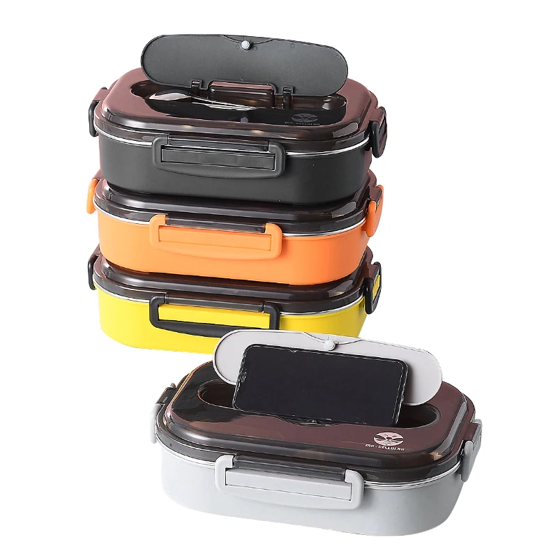 New Arrival nordic food containers of 3 Compartment lunch box for School Tiffin