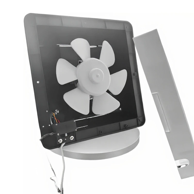 Bathroom Shutter Exhaust Fan, Plastic, Axial - detail 10