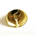 Bells Bell Large Bells Environmentally Friendly Nickel-Free Plating Gold Large Bells Custom Dia. 32Mm Christmas Decoration Jingle Bell