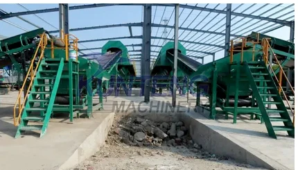 Double Roll Type Metal Ldpe Waste Shredder And Automatic Baler Bottle