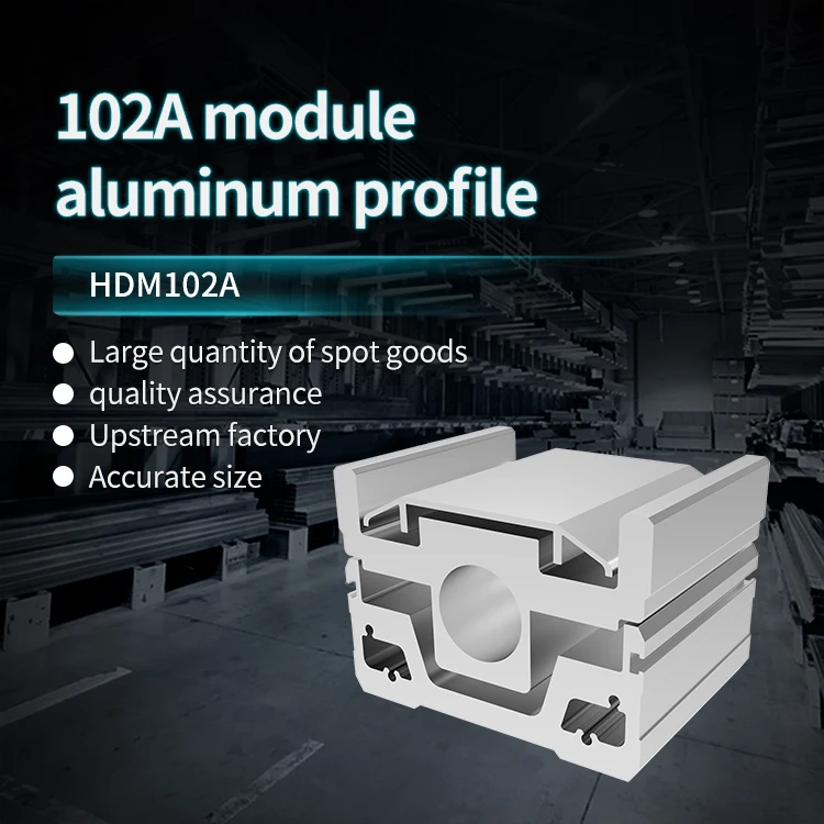 102 Module Aluminum Profile Slide Table Linear Linear Motion Platform Slider Robot Arm 102TOYO Module Base/cover/base factory