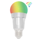 Aluminum E26 9W 12w Alexa Support Aluminum E27 E26 Holder APP Control RGB Smart Home Led Wifi Color Bulb Lights