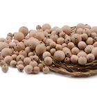 Natural Wooden Beads Wood Bead 15mm Natural Beech Wooden Beads 12mm 15mm 19mm Wood Loose Beads For Jewelry Making