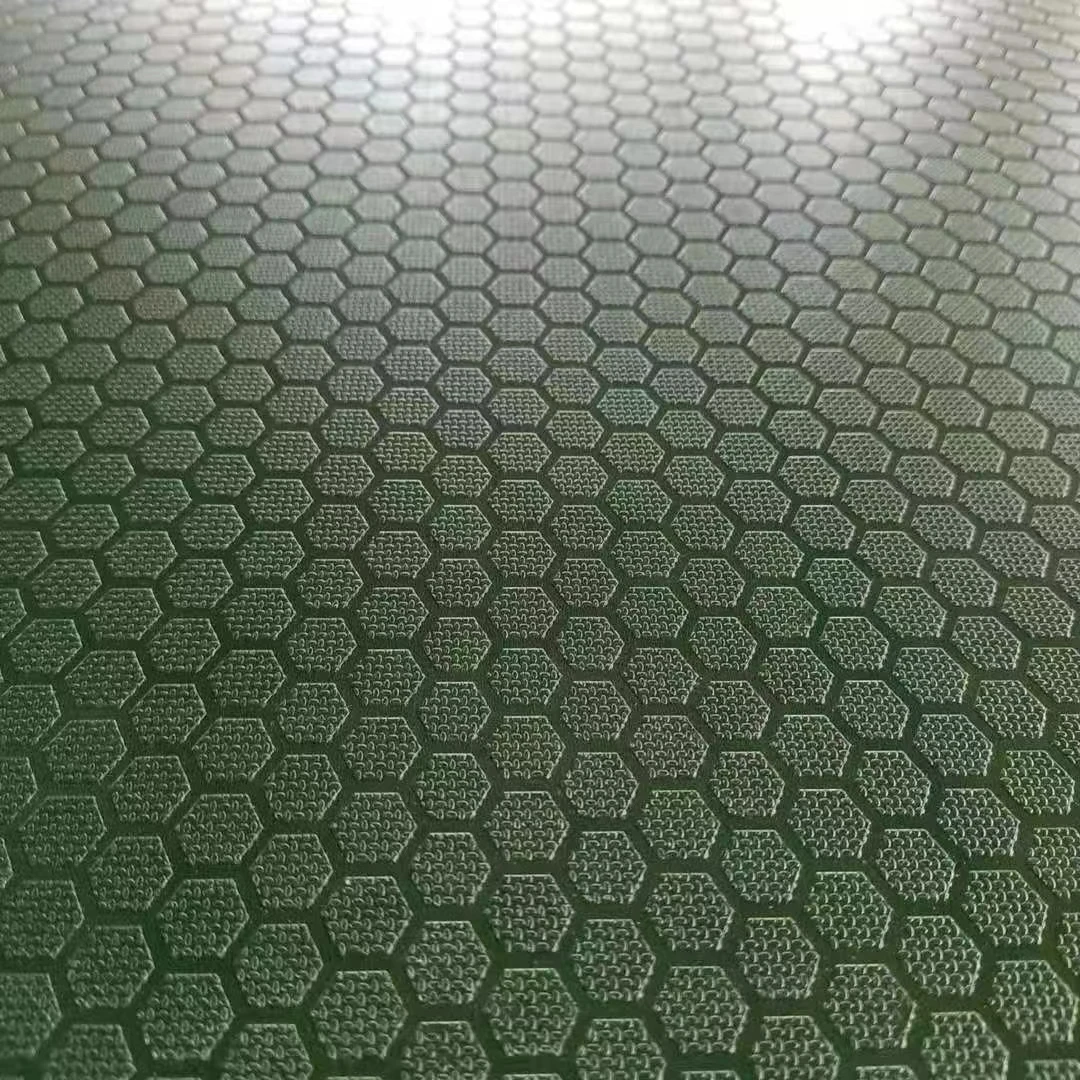 China Hexagon Film Faced Plywood Flooring leverantör