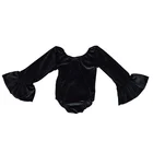 2020 Clothing Newborn Gown Lovely Baby Girl Velvet Romper Bell Long Sleeve Jumpsuit