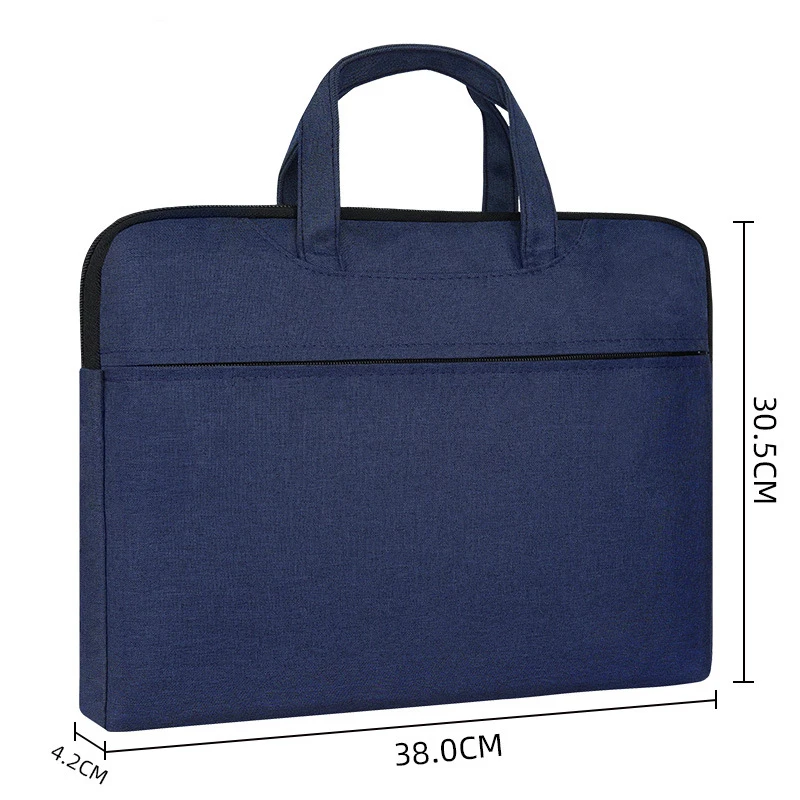 custom logo new men's simple casual large capacity multifunctional handbags fashion business laptop briefcase