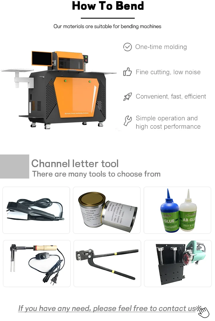 High Purity 1000 Series Grade Aluminum Trim Cap for Channel Letter with 50m Length and 5 Years Warranty